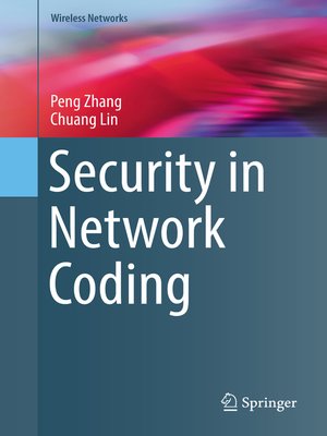 cover image of Security in Network Coding